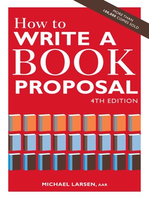 cover image of How to Write a Book Proposal